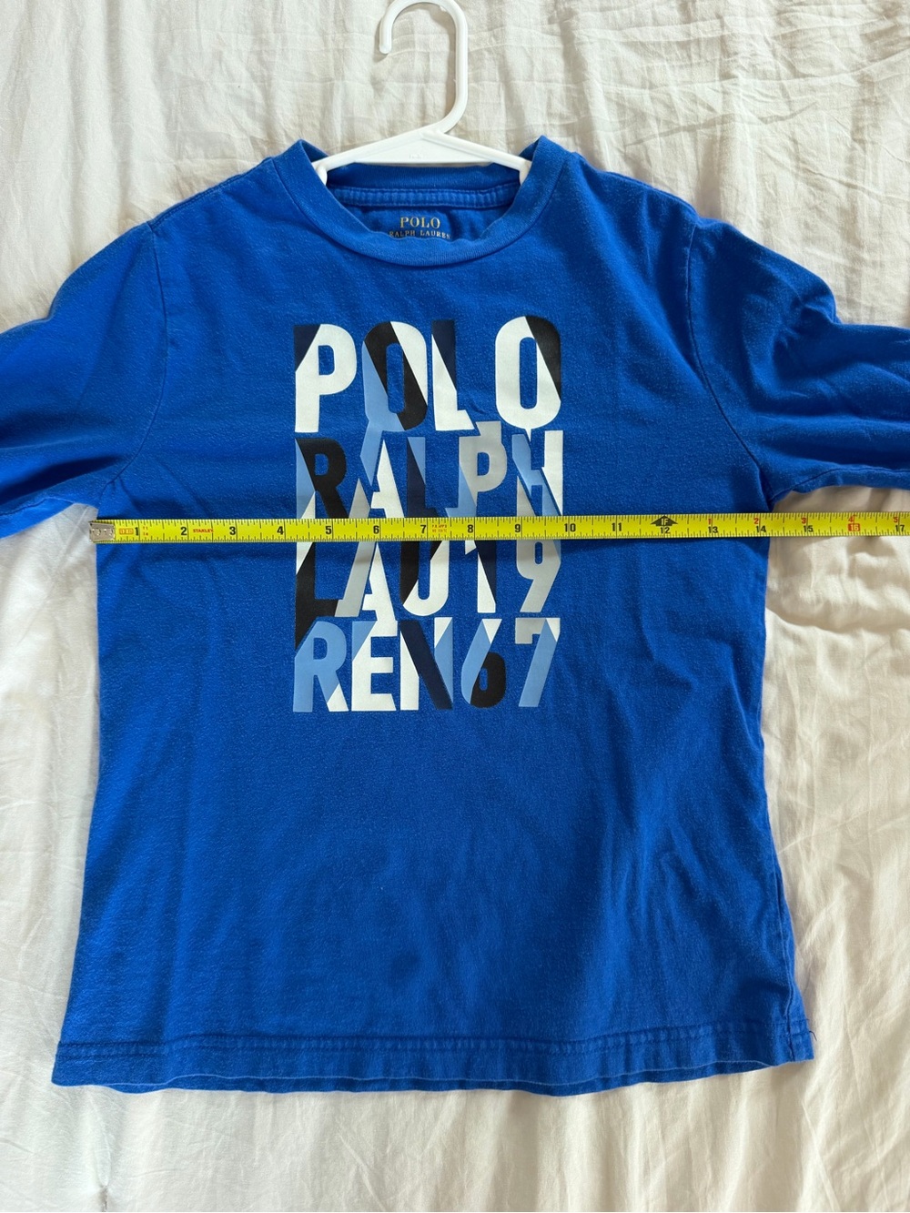 Polo by Ralph Lauren Blue Graphic Crewneck T-Shirt